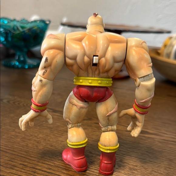 Street fighter 1998 Marvel Capcon Action Figure Zangief Vintage - Picture 3 of 5